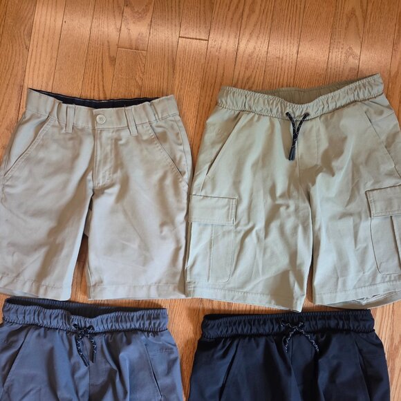 Boys youth shorts lot of 4 dry tech size medium 8 - Picture 3 of 6